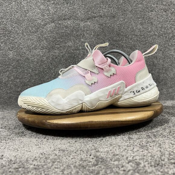 Adidas Trae Young 1 Icee Mens Size 9.5 Cotton Candy Blue Pink Basketball Shoes main image 11